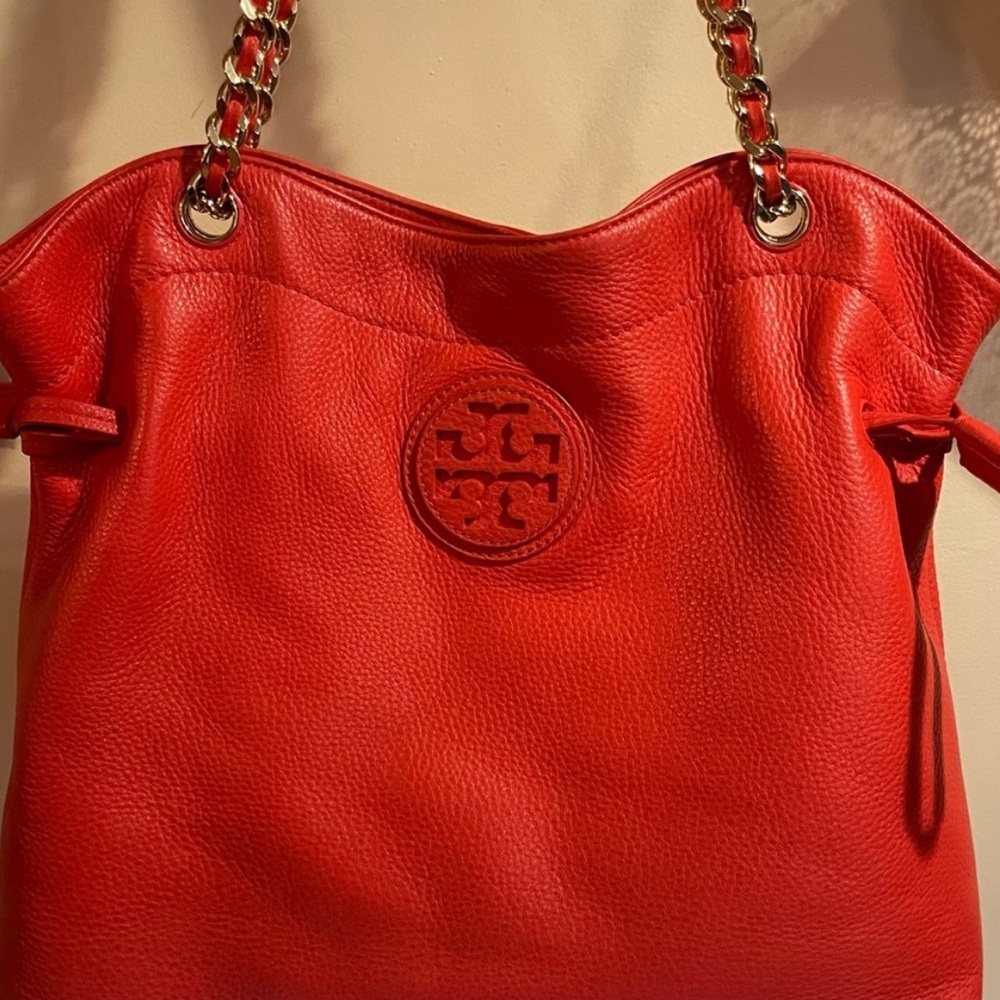 🔥 SOLD! EUC Tory Burch Marion Leather Purse - SOLD! 🔥